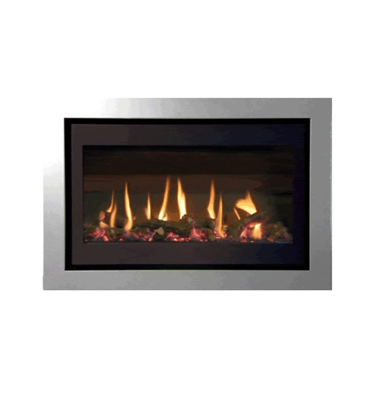 Inbouw gashaard brandend